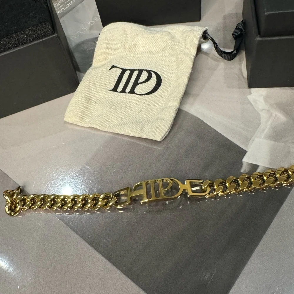 RARE Taylor Swift TTPD Bracelet - AUTHENTIC!- L/XL - Collectible
